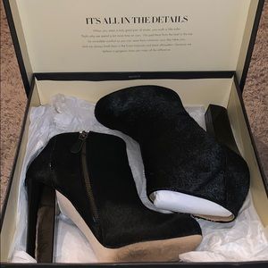 Ann Taylor Marlee Haircalf Bootie - 8.5